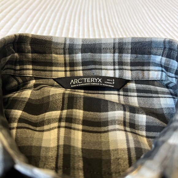 Arc'teryx Gryson Long Sleeve Shirt, Flannel, Small - Picture 11 of 12